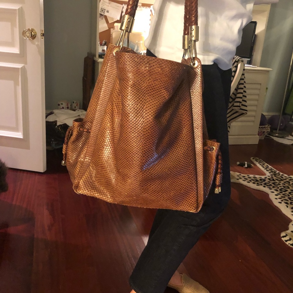 Michael Kors Collection Python Tote Bag - image 1